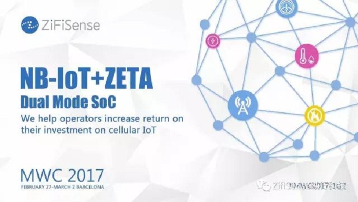 NB-IoT + ZETA端到端解决方案亮相巴展